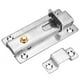 thumbnail image 5 of 2 uds perno de puerta de acero inoxidable puerta de seguridad accesorios de pestillo de botón automático 4 pulgadas, 5 of 8