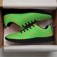 thumbnail image 3 of Marijuana Shoes Womens Mens Road Running Shoes Tennis Walking Sneakers Black Size 3.5, 3 of 5
