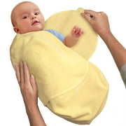 Kiddopotamus Swaddleme Adjustable Infant Wrap, Yellow