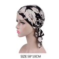 thumbnail image 5 of ROBOT-GXG Chemo Hat Printing Headscarf Women Cotton Muslim Turban Stretch Hair Loss Tied Baotou Headwear, 5 of 5