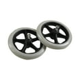 thumbnail image 1 of Esquirla 2 Pcs Roues de Remplacement pour Fauteuil Roulant Roue avant pour Fauteuil Roulant 6 Pouces, 1 of 7