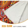 thumbnail image 2 of Paisley Throw Blanket, Oriental Vintage Paisley Pattern Flannel Fleece Throw Blanket for Adults Kids, Persian Culture Inspired Swirls Style Flowers Paisley Home Decor Floral Soft Blanket, Dark Coral, 2 of 5