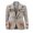 Gray #37, variant on Mens Christmas Blazer Long Sleeve Classic Holiday Pattern Jacket Lapel Snowflake Print Coats Fall Winter Trendy Festive Holiday Print Jackets Red L