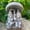Gray, variant on 4.7 In Garden Couple Gnome Dwarf Decorations Outdoor Vintage Waterproof Resin Statue for Home Patio Yard Lawn Porch Ornament