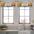 thumbnail image 3 of LALILO Kitchen Curtain Valance Golden Retriever Sleeping Rod Pocket Window Curtain 52"x 18" Set of 2, 3 of 5