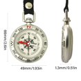 thumbnail image 5 of Yokua Pocket Compasses Zincs Alloy Pocket Compasses With Lanyard Navigation Tool, 5 of 12
