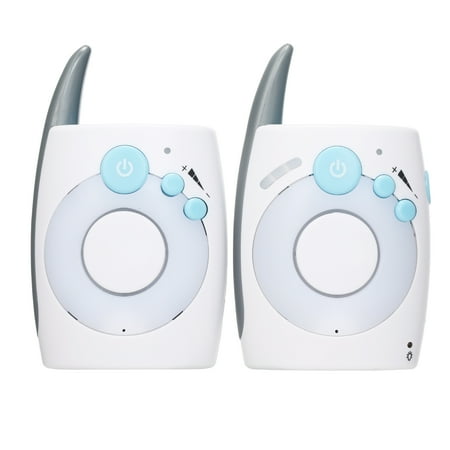 Meterk Portable 2.4Ghz Wireless Digital Audio Baby Monitor Two Way Talk Crystal Clear Baby Cry Detector Sensitive Transmission