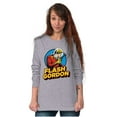 thumbnail image 3 of Flash Gordon Vintage Space Comic Hero Long Sleeve TShirt Men Women Brisco Brands S, 3 of 6