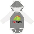 thumbnail image 3 of Inktastic Dinosaur I Love Dinos Prehistoric Jurassic Animal Boys or Girls Long Sleeve Baby Bodysuit, 3 of 5