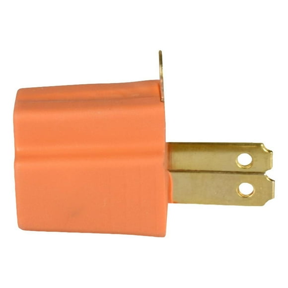 Pack De 3 Clavija Convertidora Steren Naranja Retardante Fla