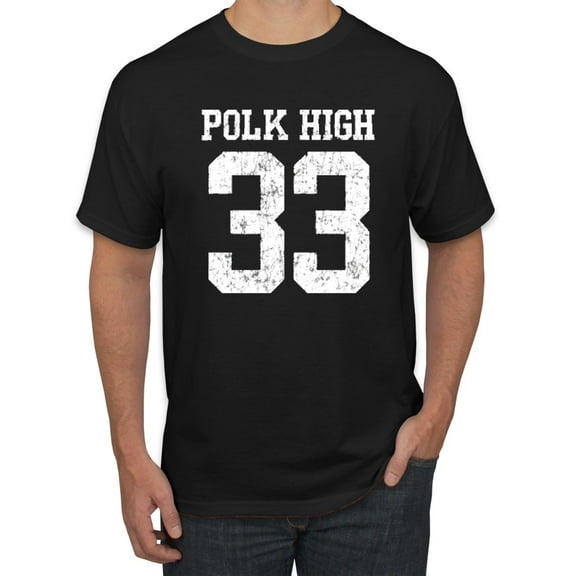 Wild Bobby, Polk High Bundy 33 Married with Children Fan, Pop Culture, Men Graphic Tee, Black, Small