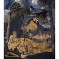 thumbnail image 3 of Hans Leu the younger 15x17 Black Modern Framed Museum Art Print Titled - Orpheus Among the Animals (1519), 3 of 5