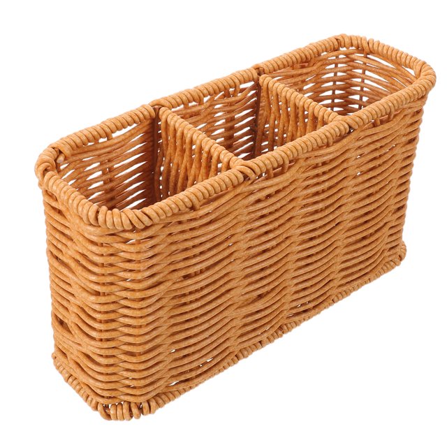 GOOHOCHY Utensilios Para Y Cocina Rattan Con Separadores Y Color Marrón Claro