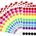 thumbnail image 6 of 700 PCS Dot Stickers 3/4 Inch Color Coding Labels Round Colored Dot Stickers, 10 Assorted Color Colorful Coding Label Circle Sticker for Toddler Office Student Classroom, 70 Labels/Sheet, 6 of 6