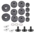thumbnail image 1 of Kit de almohadillas de fieltro para tambor, 21 piezas Almohadilla de fieltro para tambor Accesorios para tambor Almohadilla de fieltro Máxima confiabilidad, 1 of 8