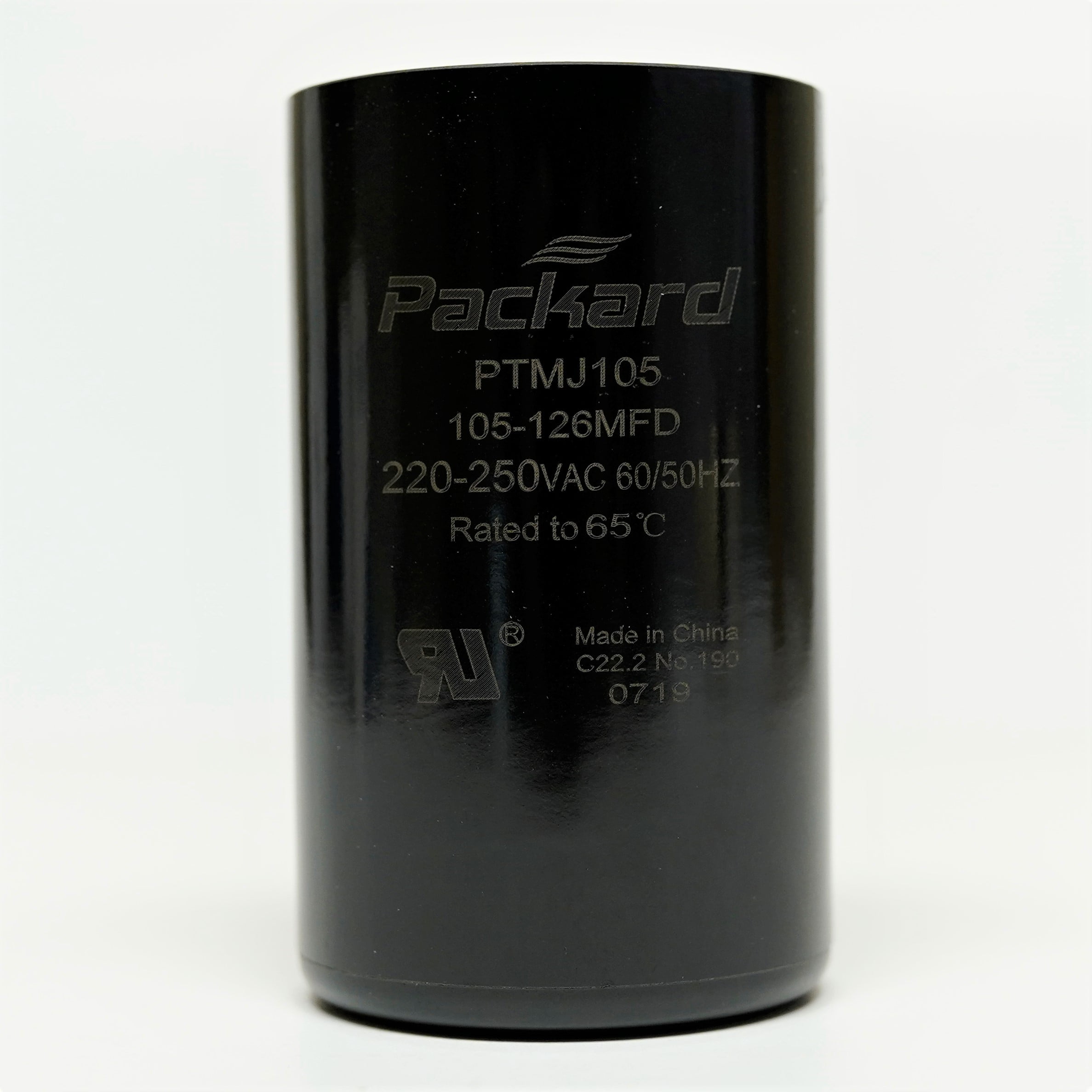 Packard PTMJ88R Motor Start Capacitor,220-250Vac, 