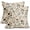 Black Brown Cream, variant on Vintage Floral Pillow Covers 20x20 Inch Set of 2 Rust Brown Orange Retro Country Flower Print Decorative Throw Pillowcases Rustic Farmhouse Outdoor Cushion Cases Decor Seasonal for Sofa Couch Bed