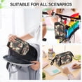 thumbnail image 7 of Fish Mouth Pencil Bag 9.45*3.74*5.9 Inches Pencil Bag Pencil Case Pencil Box Makeup Bag Suitable for Office and Study Cartoon Giant Butterfly, 7 of 7