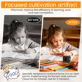 thumbnail image 6 of Pomodoro Timer Cube Visual Productivity Flip Timer for Kids Classroom Desk 5/10/25/50min& Custom Countdown Silent&Sound Mode Digital Cube for ADHD Study Work School Game Kitchen, 6 of 12