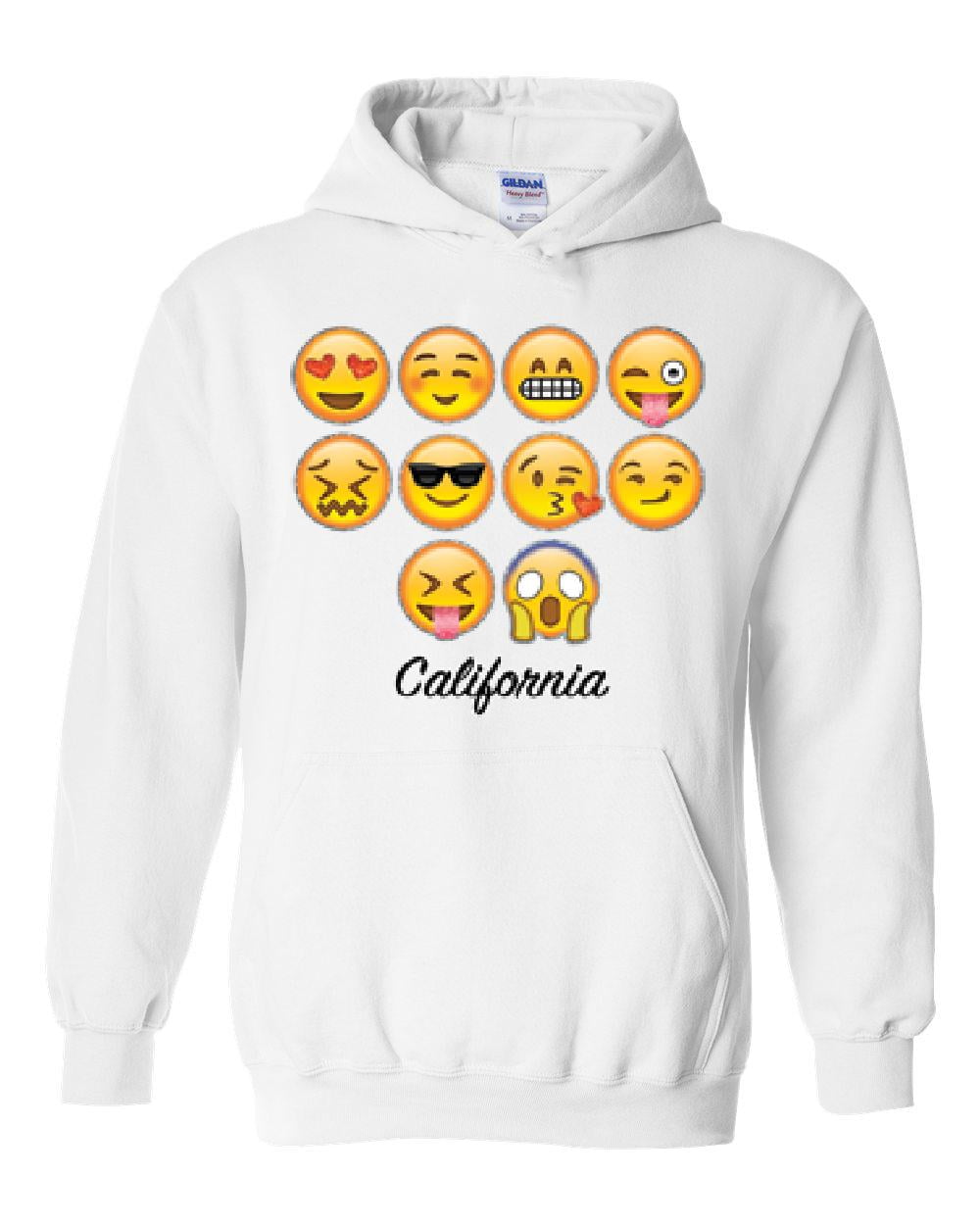 IWPF Unisex Emoji Entourage Hoodie Sweatshirt