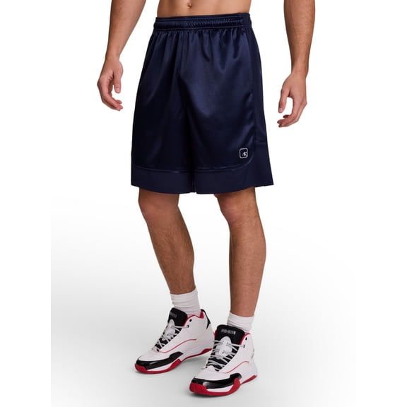 AND1 Men's and Big Men's All Court Short, 9" inseam, up to Size 5XL