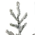 thumbnail image 4 of Northlight 36" Green Flocked Alpine Coral Artificial Christmas Tree - Unlit, 4 of 5