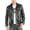 Black ( As Shown In The Image ), variant on New Men's Lambskin Black Leather Jacket With Collar & Zippers