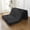 Black, variant on GOODONE 6'' Tri-Fold Mattress,Corduroy Fold Sofa Bed Memory Foam with Washable Cover,Floor Mattress for Travel,Camping,Guest,Twin,Black,36''×75''×6''