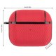 thumbnail image 5 of Matsuzay Funda protectora de nailon resistente al agua para auriculares, funda inalámbrica Little Pro portátil, reemplazo Visual a prueba de golpes para Cables de audio/vídeo Rojo, 5 of 8
