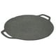 thumbnail image 5 of Sartén para Barbacoa Coraana, Plancha Redonda de aluminio Fundido Con Revestimiento Antiadherente de 6 Capas Con ASas Cómodas Para Cocinar en Interiors Y Exteriores, Color Negro, 5 of 7