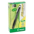 thumbnail image 2 of Rexgrip Begreen Ballpoint Pen, Retractable, Medium 1 Mm, Black Ink, Black Barrel, Dozen | Bundle of 2 Dozen, 2 of 2