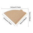 thumbnail image 4 of 200 Count Unbleached Coffee Filters, Disposable Paper, for Pour Over & Drip Coffee Makers, Food-Grade Wood Pulp, 4 of 6
