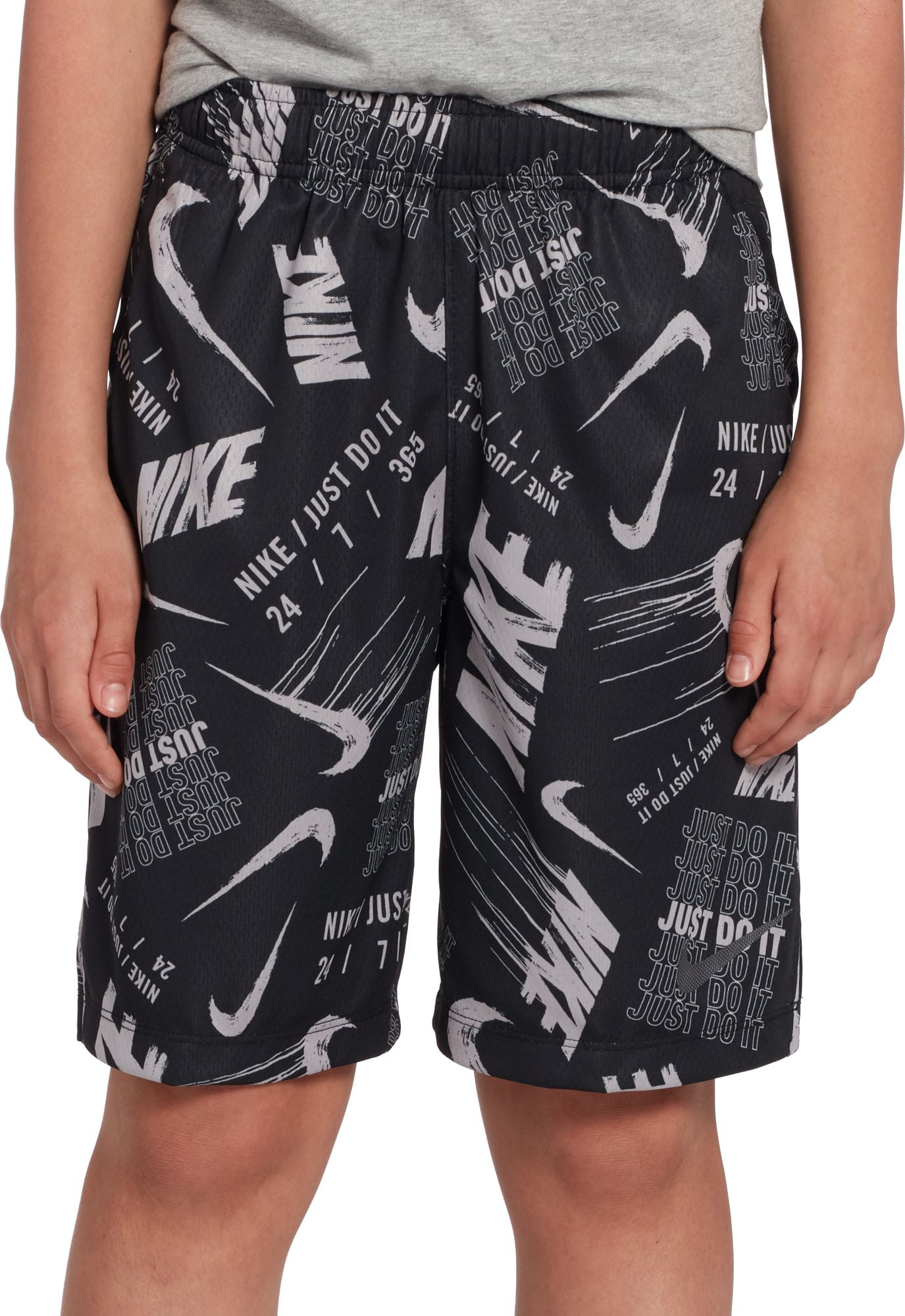 Nike Boys' Dri-FIT Printed Fly Shorts - Walmart.com - Walmart.com