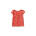 thumbnail image 1 of Aeropostale - Camiseta adornada con detalle de encaje para mujer, naranja, extragrande, 1 of 2