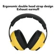 thumbnail image 4 of Portable Ear Muffs, Foldable Sound Blocking ABS Shell Hearing  NRR 31DB Earmuffs Noise Reduction  For Shooting, 4 of 8