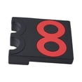 thumbnail image 4 of Mosiee Portable Billiard Cue Holder Snooker Pool Cue Rest Billiard Cue Rack 2 Holes, 4 of 9