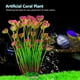 thumbnail image 2 of Simulation Plastic Vivid Artificial Coral Plant, Non- Toxic 23.62 Inch Height Water Plant Ornament Aquarium Ornament Plastic Coral, For Fish Tank Aquaridum ANGGREK No, 2 of 7