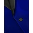 thumbnail image 4 of Beauty-Emily Men’s Velvet Blazer – One Button Shawl Lapel Tuxedo Jacket, Elegant Slim Fit Suit for Wedding, Party, Prom, Formal Events, 4 of 9