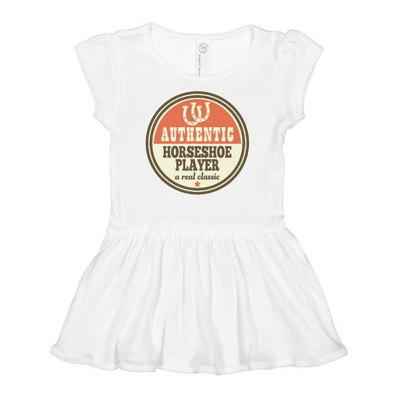 Inktastic Horseshoe Player Gift Girls Baby Dress