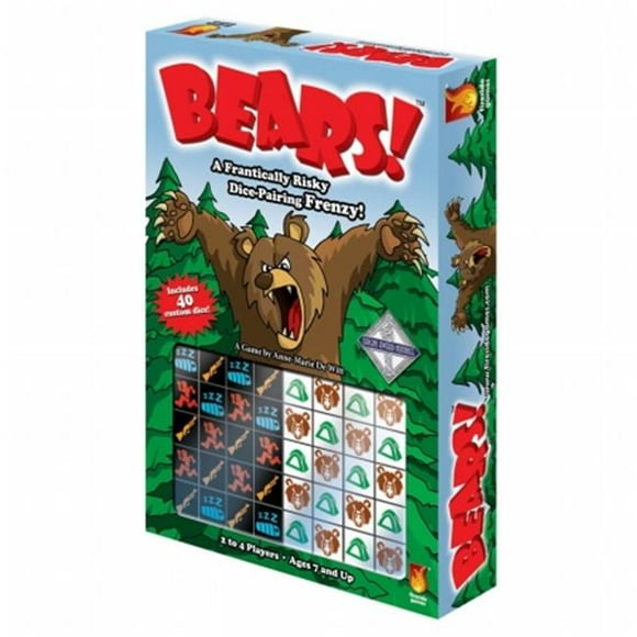 Fireside Games FSD3001N Bears 2nd Edition Dice Game
