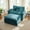 Blue, variant on Gexpusm 40" Chenille Accent Chair with Ottoman - Ultra-Comfy Single Sofa Chair for Living Room, Bedroom & Apartment, Orange, Ideal for Reading and Relaxing