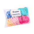 thumbnail image 3 of Lazos para el cabello sin costuras Sunnimix 50 piezas multicolores para niñas, 3 of 8
