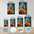 thumbnail image 4 of Bold Textured Butterfly Floral Canvas Print - Urban Studio, 4 of 9
