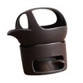 thumbnail image 1 of Soporte de luz de té de cerámica Calentador de cera de té Calentador de incienso de aceite esencial de moda, con calentador de estufa para sala de Negro mayimx Calentador de velas, 1 of 9