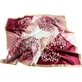 thumbnail image 6 of CAILDANL Silk Like Head Scarf for Women Satin Printed Bandana for Hair Wrapping Fashion Accessory 35 Inch Square Hair Scarf, 6 of 7