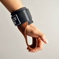 WIFKLSIIPG Wrist Straps for Weightlifting Workout Wrist Wraps with Double Leather Layer Leather