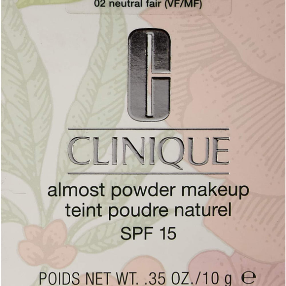 Clinique Almost Powder Makeup SPF 15, No. 02 Neutral Fair, 0.35 oz