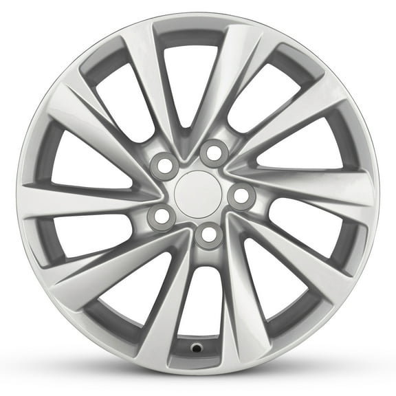 For 2021-2024 Toyota Camry 17 Inch Painted Silver Rim - OE Direct Replacement - Road Ready Car Wheel