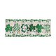 thumbnail image 2 of Cortinas de cocina con motivo del Día de San Patricio | Tela de poliéster verde semitransparente | Ganchos fáciles de instalar | Filtran la luz | Lavables | Decoración festiva para la cocina, la, 2 of 5
