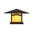thumbnail image 3 of Meyda Tiffany 157156 Seneca 2 Light 14" Tall Pier Mount Post Light - Brown, 3 of 6